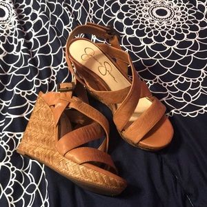 Jessica Simpson wedges